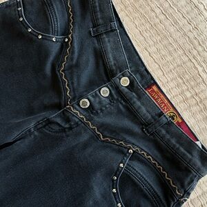 Lawman Black Boot Cut Jeans for Women